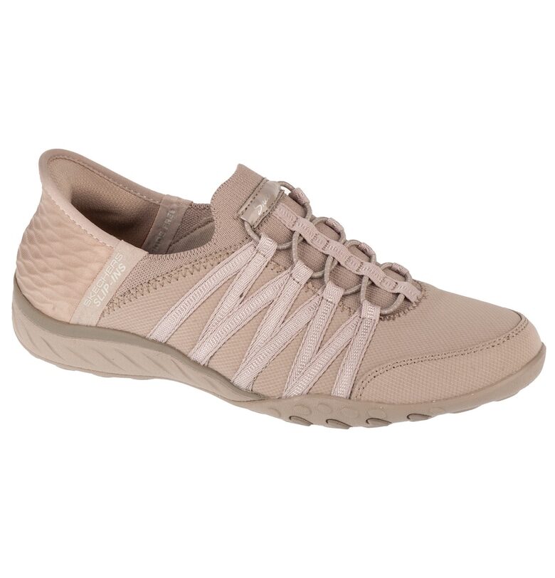 Спортни обувки  Slip-ins: Breathe Easy - Roll With Me 100593 - Бежов Skechers