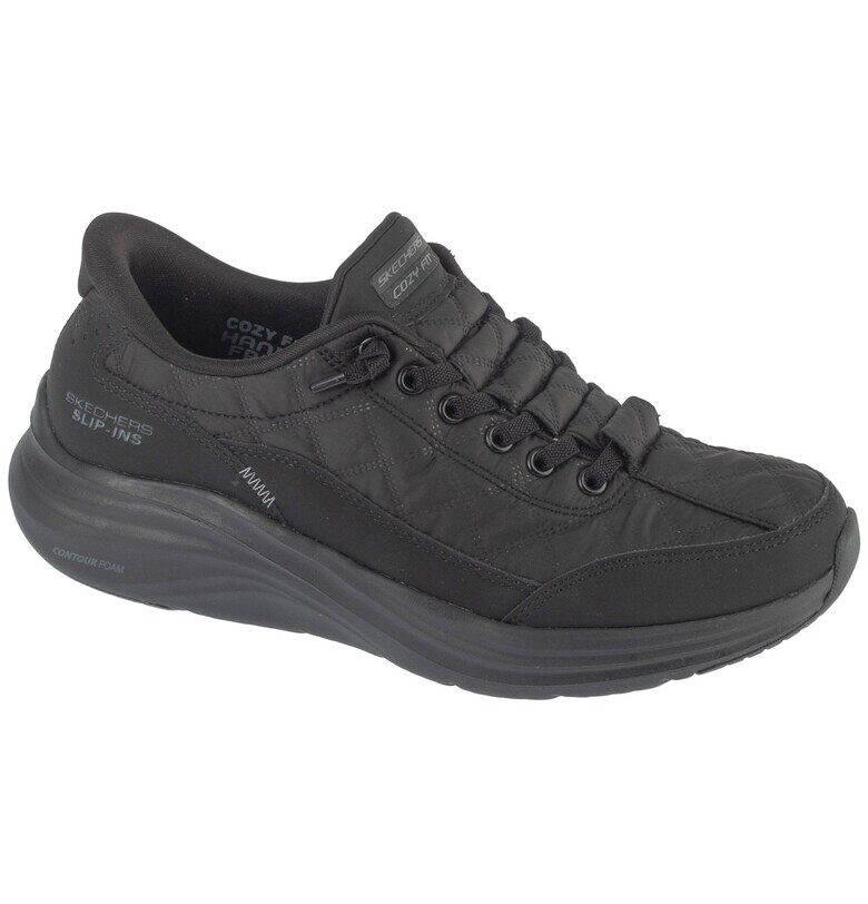 Спортни обувки -  Slip-ins: Contour Foam - Cozy Fit 150404 - Черен Skechers