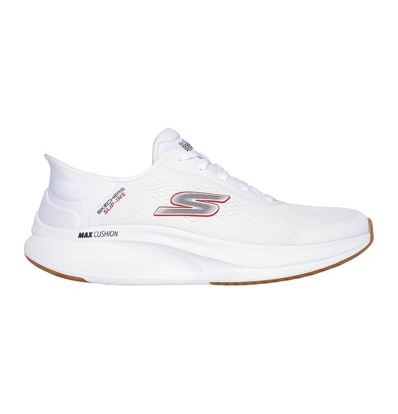 Спортни обувки Slip-ins™ от еко кожа - Бял Skechers