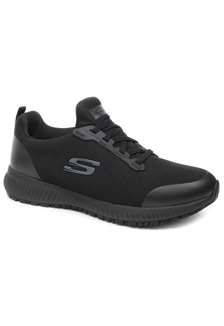 Спортни обувки Squad SR от текстил - Onyx Black Skechers