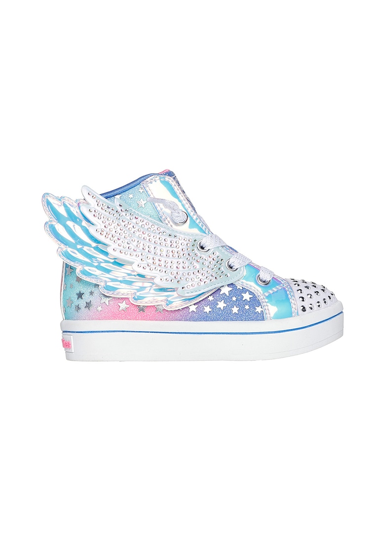 Спортни обувки Twinkle Toes с декоративни камъни - Светлосин Skechers