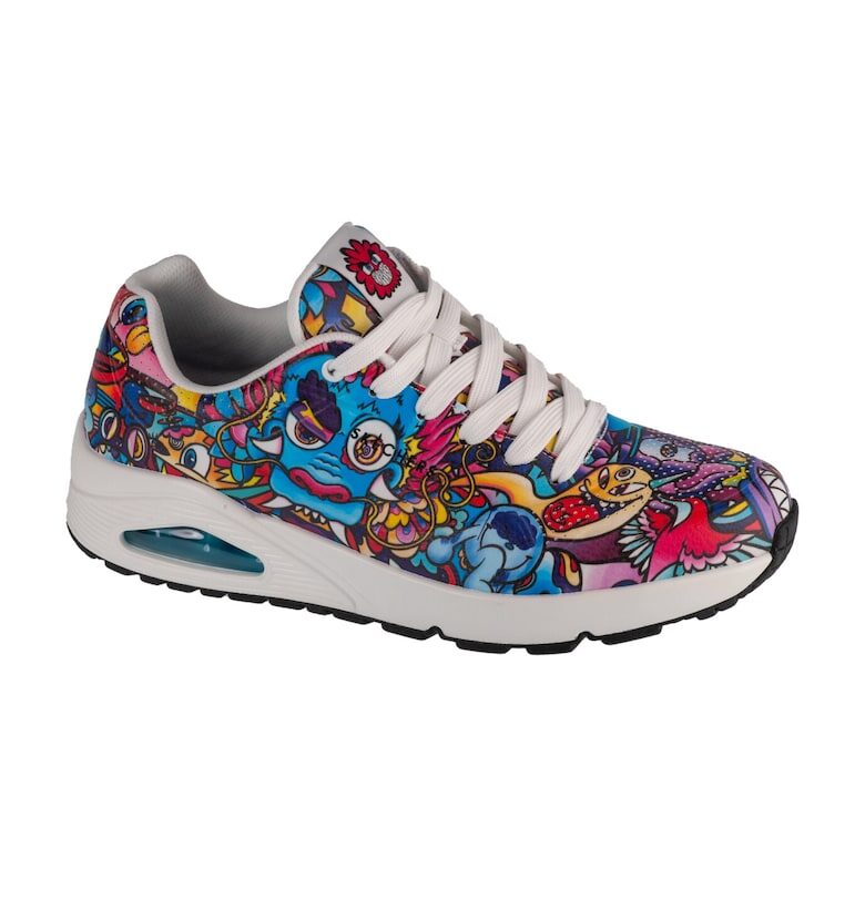 Спортни обувки -  Uno - Color Doodle 183500 - Многоцветен Skechers