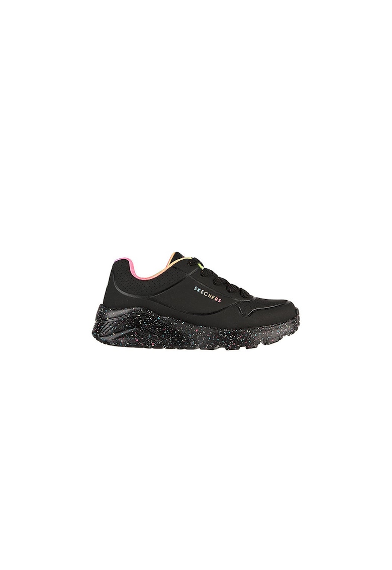Спортни обувки Uno Lite Rainbow JR 310456L-BKMT - момичета - черни - Skechers