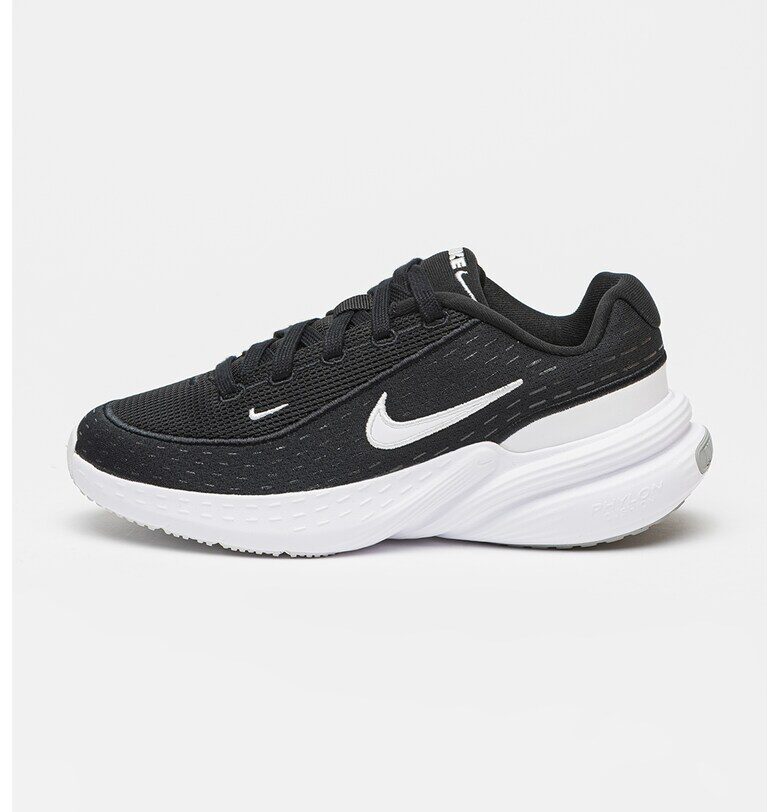 Спортни обувки Uplift от текстил с лого - Бял/Черен Nike