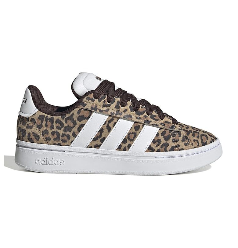 Спортни обувки VL Court Bold с принт - Черен/Кафяв adidas Sportswear