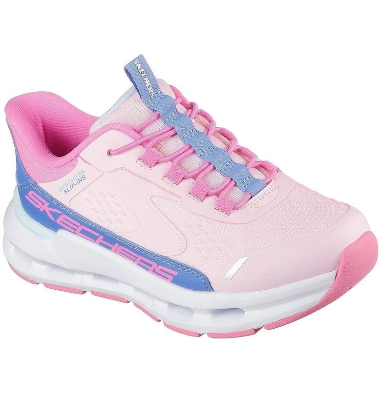 Спортни обувки за момичета  Glide Step Slip-Ins JR 303654L-BKPR - черни - Розов Skechers