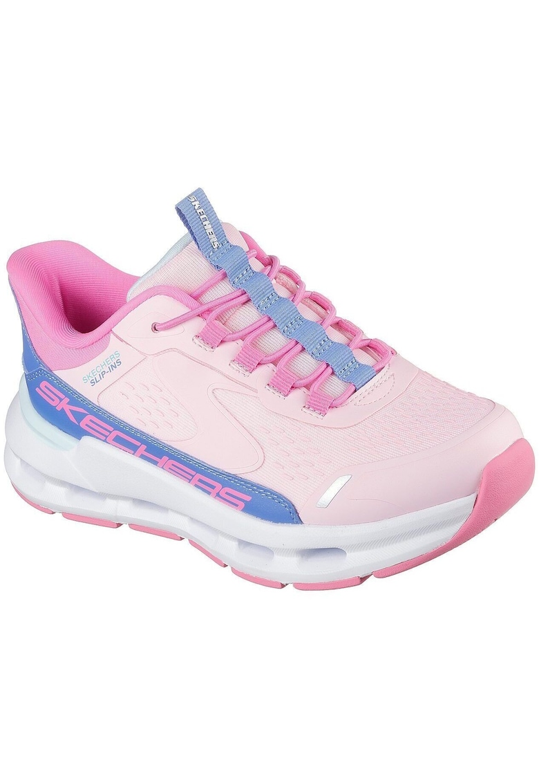 Спортни обувки за момичета Glide Step Slip-Ins JR 303654L-BKPR - черни - Розов Skechers