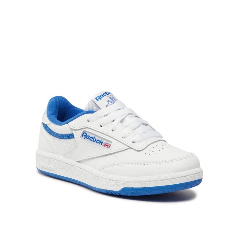 Спортни обувки за момче -  302294787 - Бели - Естествена кожа - Бял Reebok