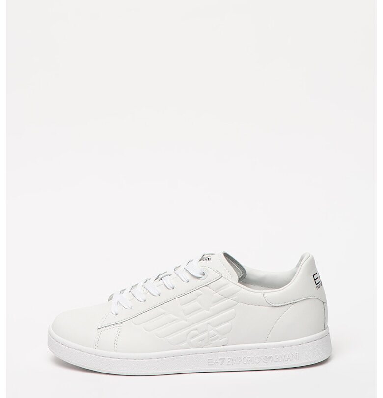 Спортни обувки от импрегнирана кожа EA7