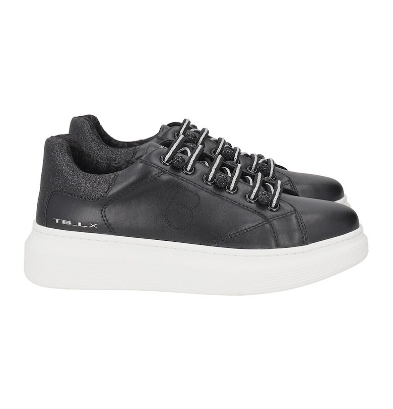 Спортни обувки с кожа - Черен Tosca Blu