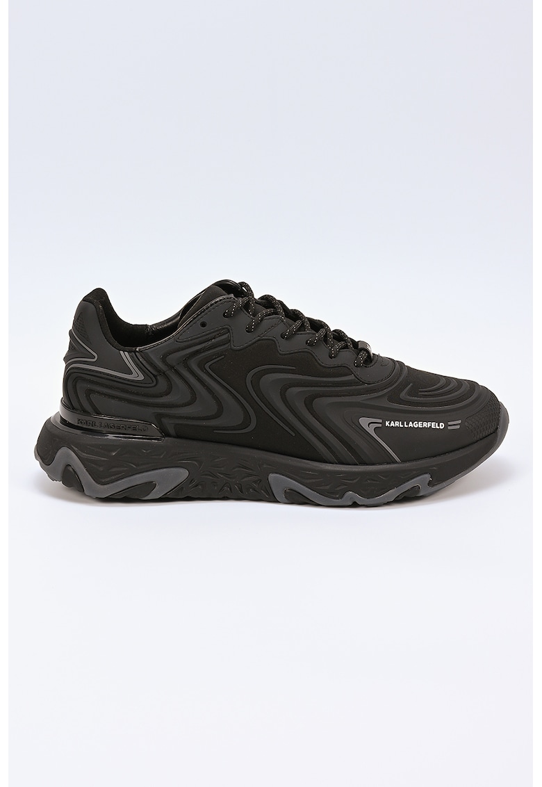 Спортни обувки с текстил - Черен Karl Lagerfeld