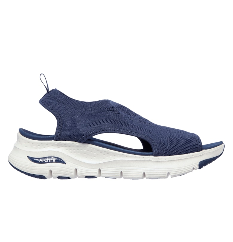 Спортни сандали - дамски -  ARCH FIT- CITY CATCH 119236-NVY тъмносини - текстил - Тъмносин Skechers