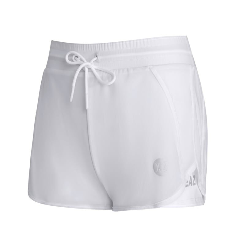 Спортни шорти Squat с регулируема талия - Бял YEAZ