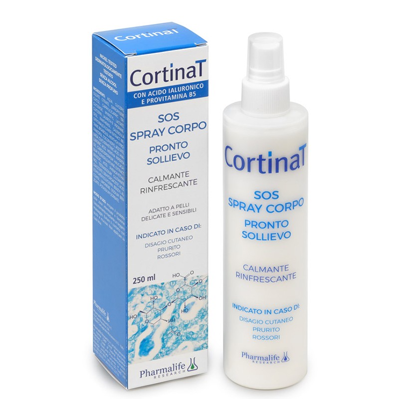 Спрей за тяло с хиалуронова киселина + провитамин B5 – За суха и раздразнена кожа