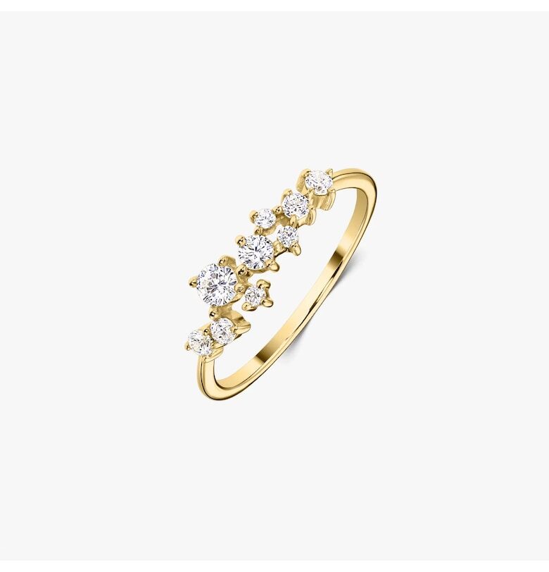 Сребърен пръстен Golden Galaxy - Цирконий INDIRA