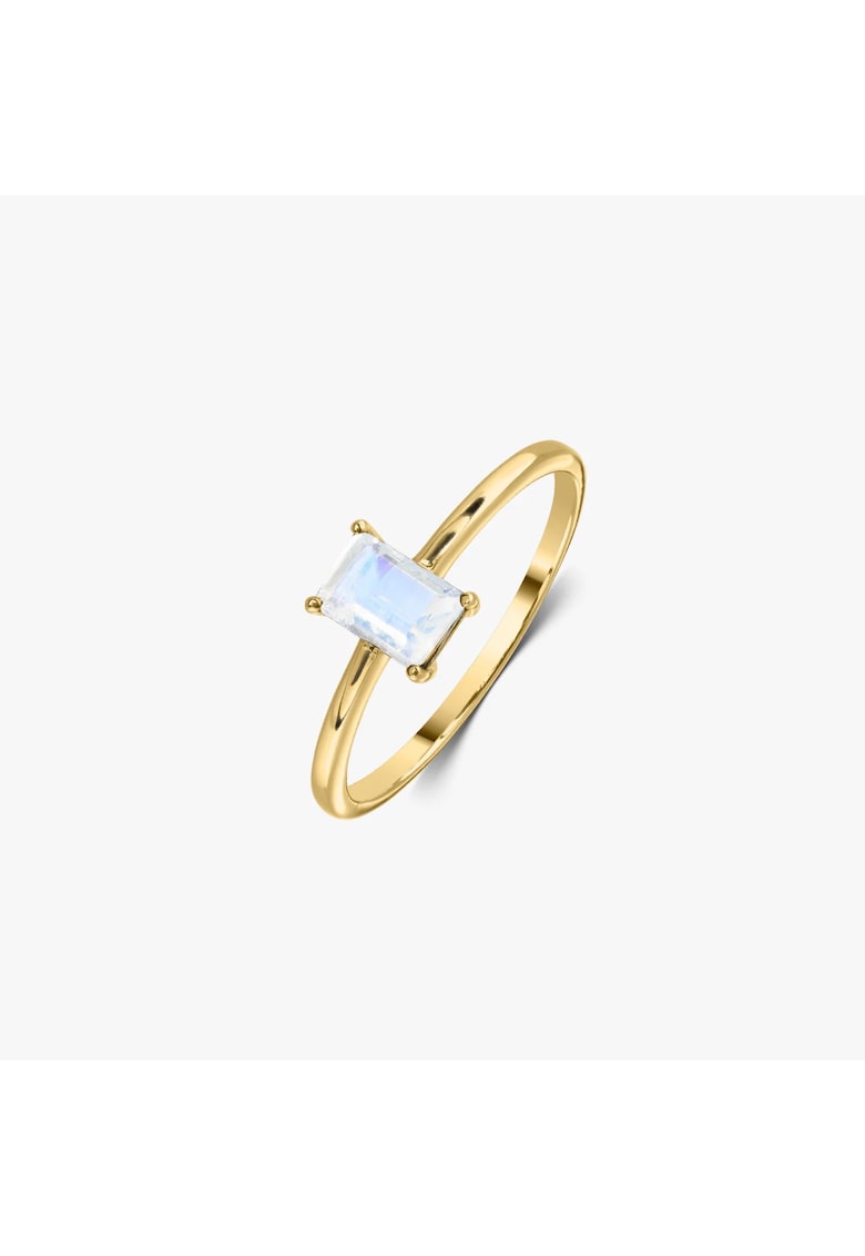 Сребърен пръстен Golden Tessa - Лунен камък INDIRA