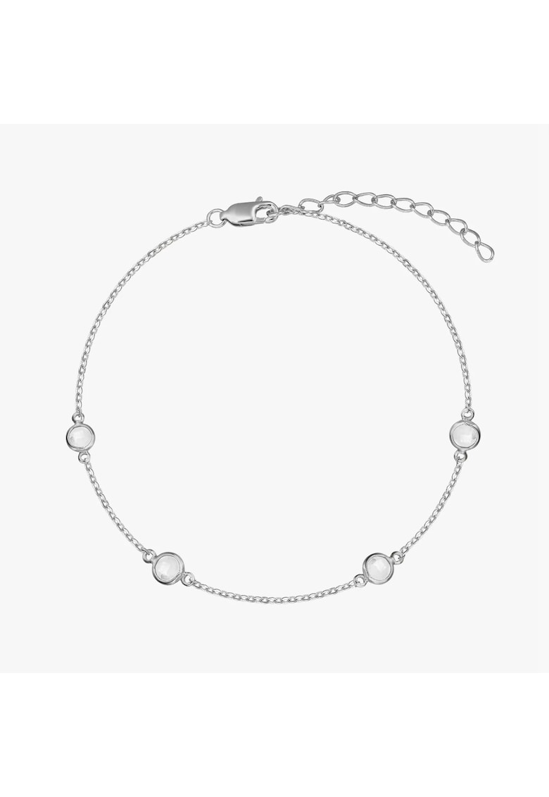 Сребърна гривна Birthstonedwqf INDIRA