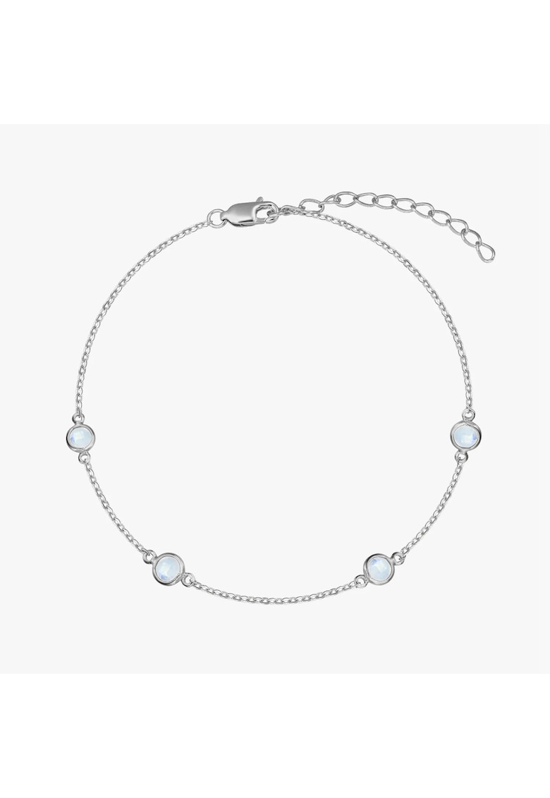 Сребърна гривна Birthstonedwqf INDIRA