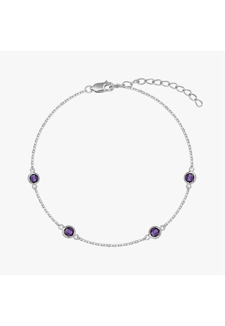 Сребърна гривна Birthstonedwqf INDIRA