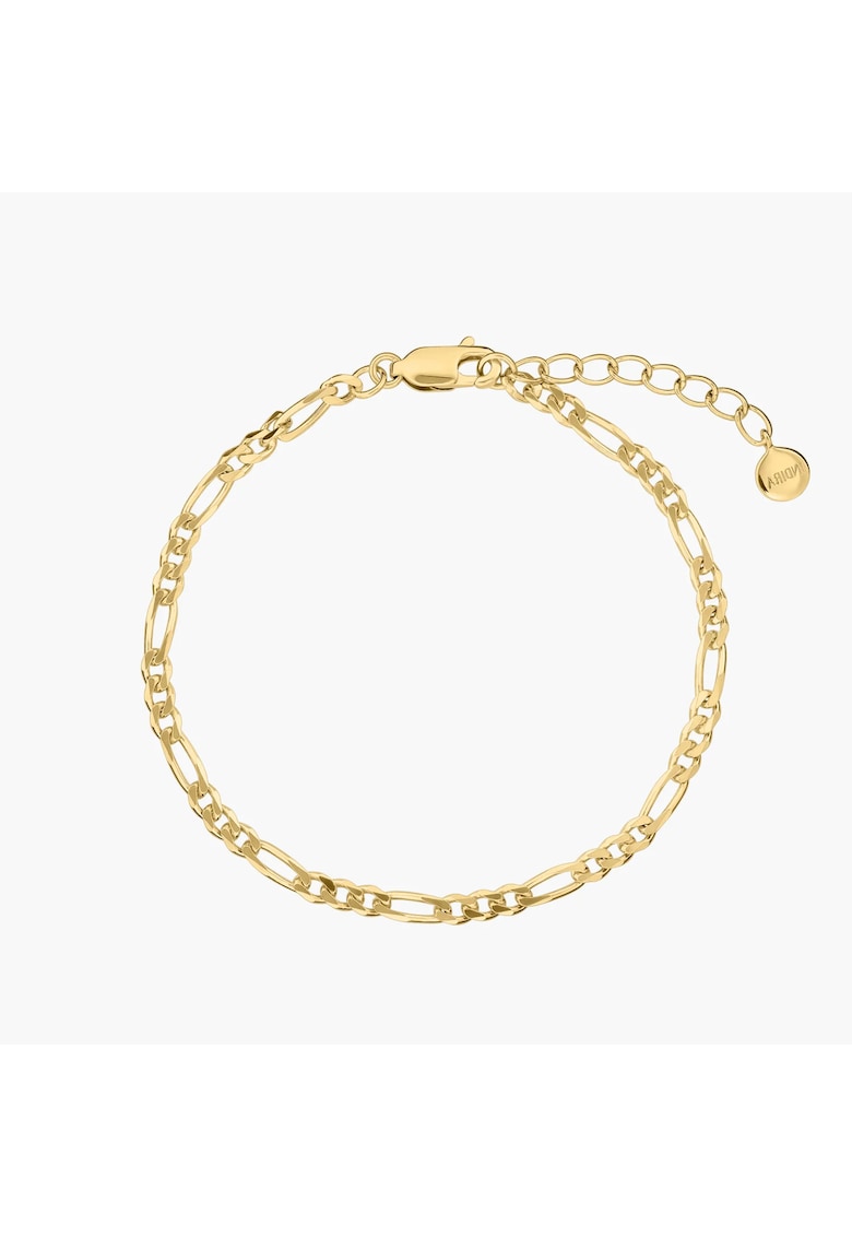 Сребърна гривна Golden Figaro INDIRA