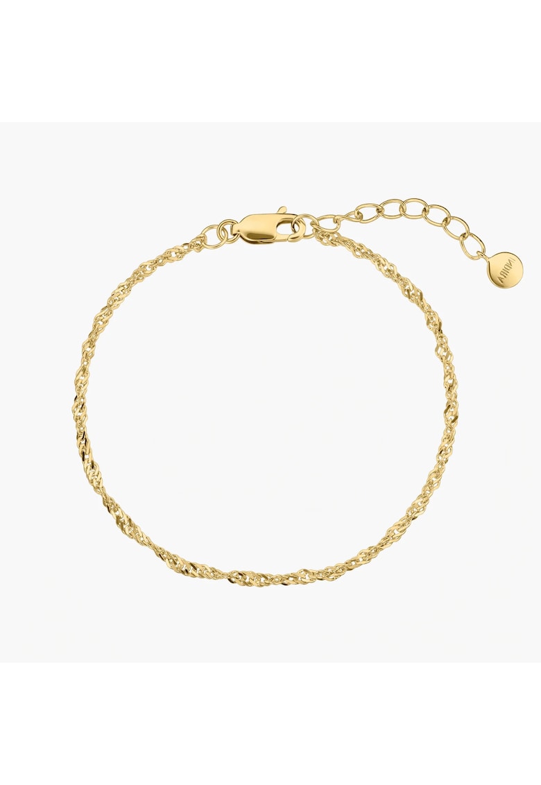 Сребърна гривна Golden Singapore INDIRA