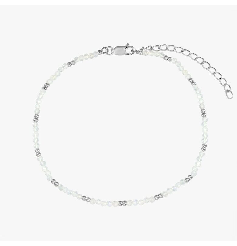 Сребърна гривна SummerScape – Лунен камък INDIRA