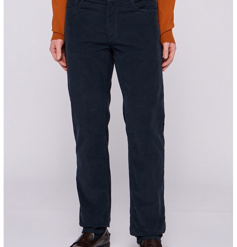 Стандартен панталон с джобове - Черен Trussardi