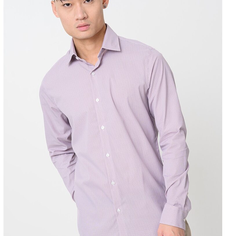 Стандартна риза - Лилав CALVIN KLEIN