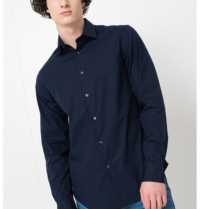 Стандартна риза - Тъмносин CALVIN KLEIN