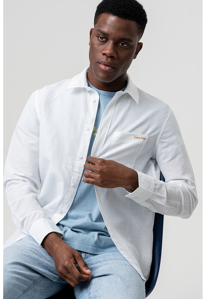 Стандартна риза с лого CALVIN KLEIN JEANS