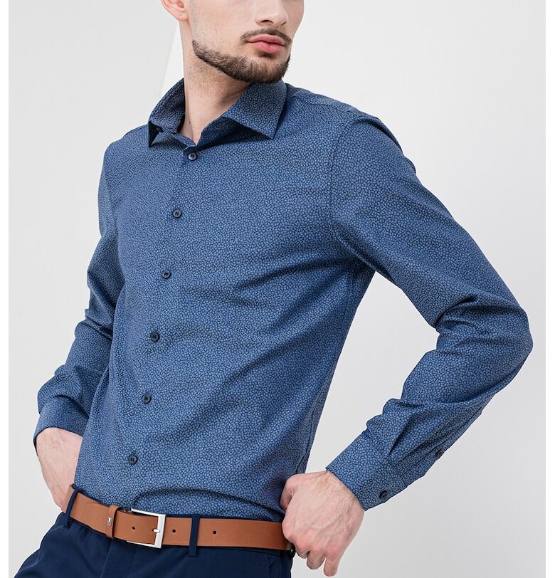 Стандартна риза с принт - Лавандула CALVIN KLEIN