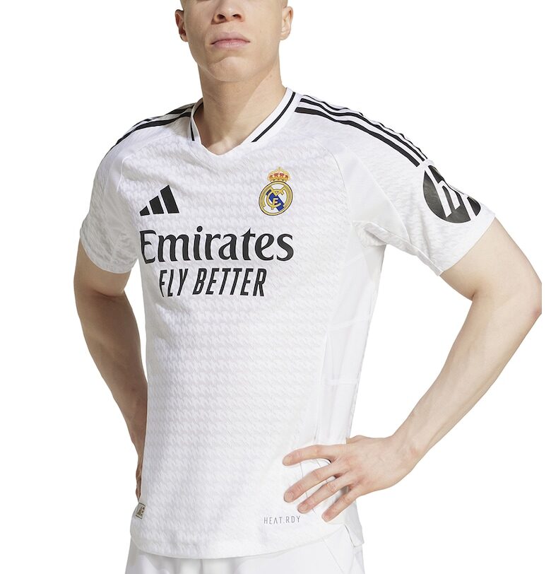 Стандартна футболна тениска Real Madrid - Бял/Черен adidas Performance