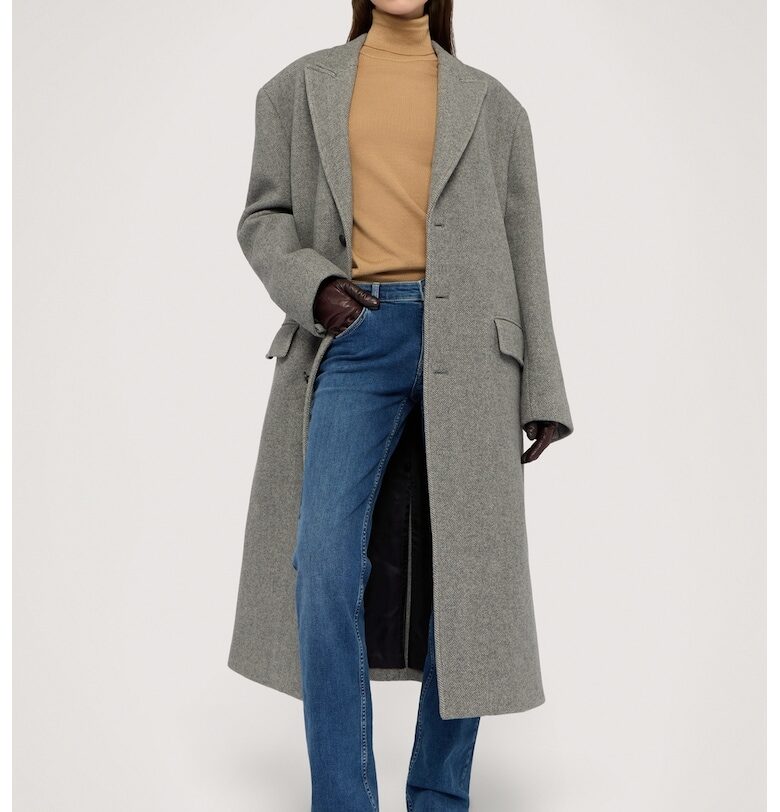 Стандартни дънки със средновисока талия - Тъмносин Trussardi