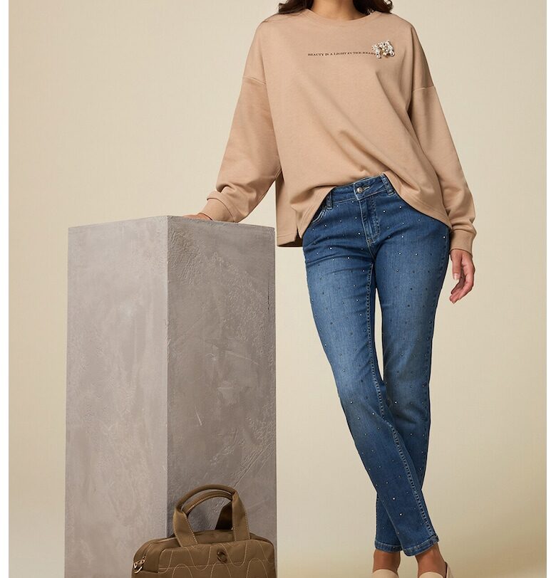 Стандартни скъсени дънки Oltre