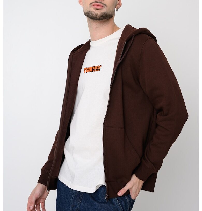 Стандартно худи с лого - Виолетов Tommy Jeans