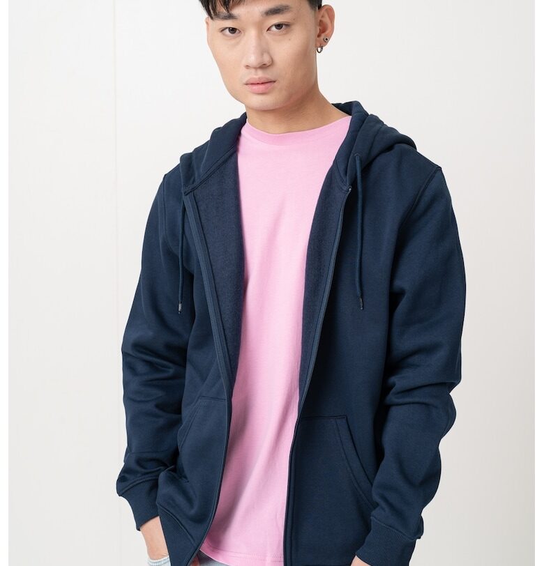 Стандартно худи с лого - Тъмносин Tommy Jeans