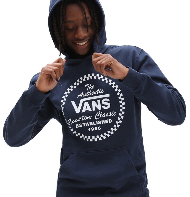 Суитшърт Athletic с щампа - Тъмносин Vans