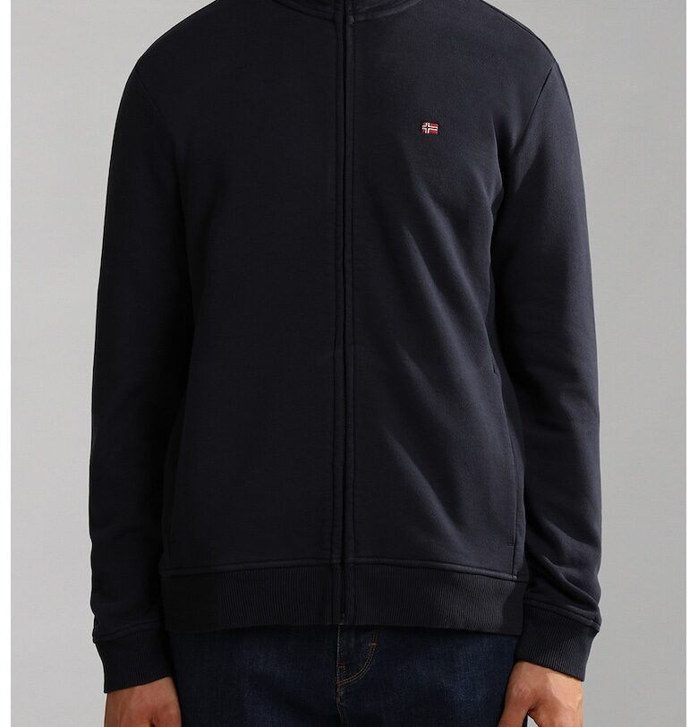 Суитшърт Balis с цип и джобове встрани - Тъмносин Napapijri