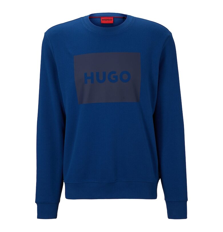 Суитшърт Duragol 222 с лого - Тъмносин HUGO