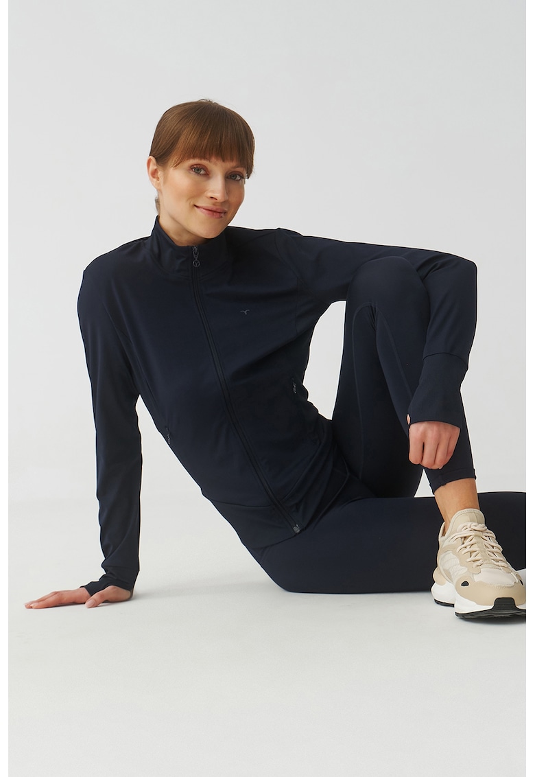 Суитшърт Iguana с цип - Ултрамарин синьо Tatuum