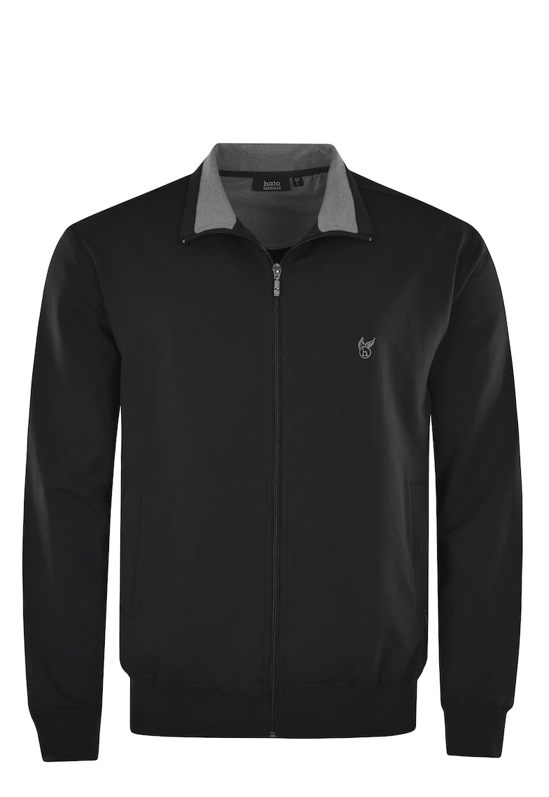 Суитшърт Klima-Komfort 12115 с цип - Черен hajo