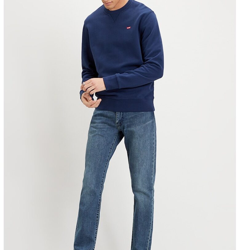 Суитшърт New Original с лого - Тъмносин/Тъмносин Levis