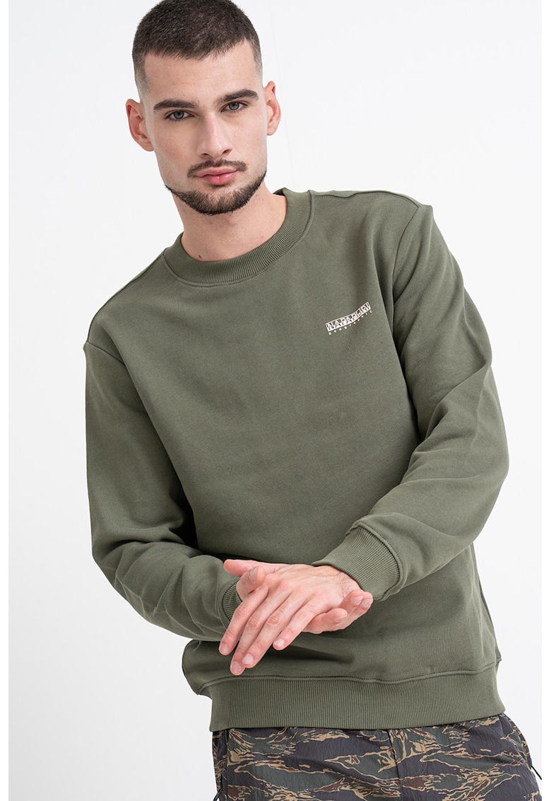 Суитшърт Small Box - Каки Napapijri