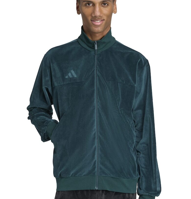 Суитшърт Tiro с цип - Тъмнозелен adidas Sportswear