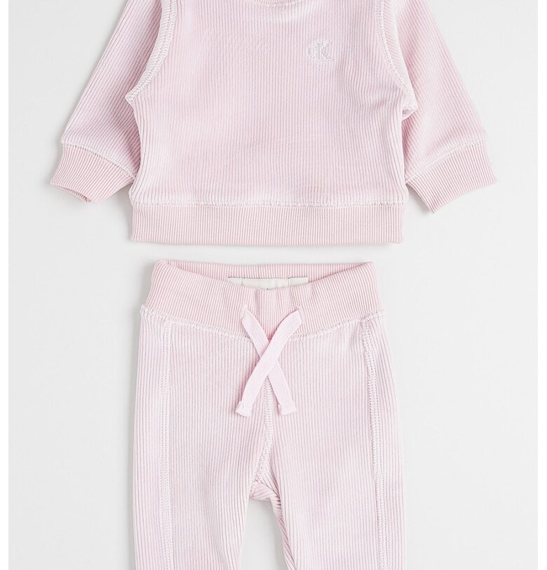 Суитшърт и спортен панталон - Бледо розово CALVIN KLEIN