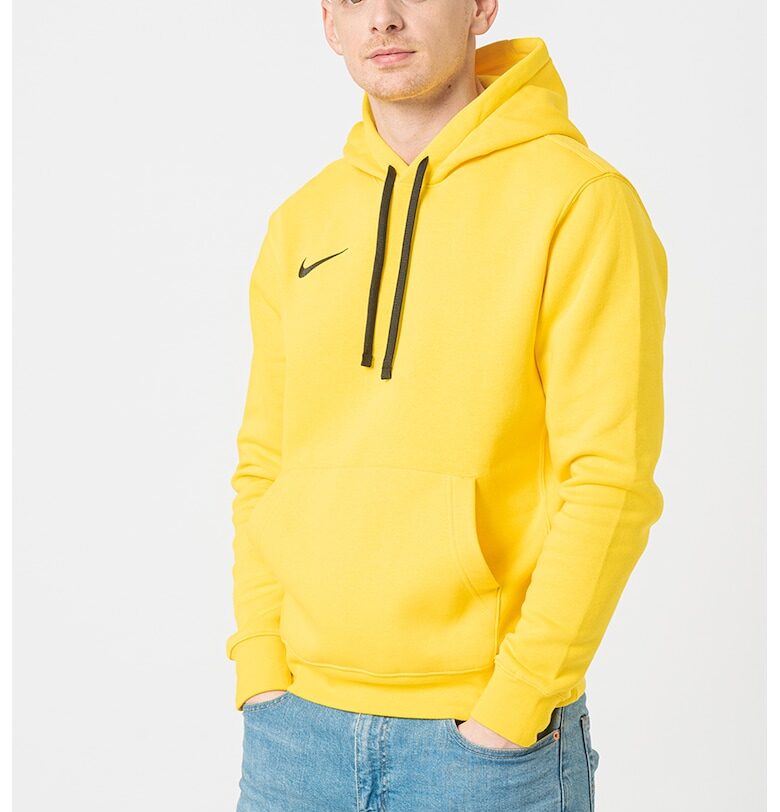 Суитшърт с кенгуру джоб Club Team 20 - Жълт Nike