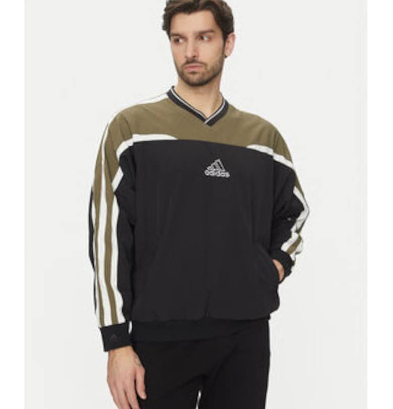 Суитшърт с кръгло деколте и лого adidas