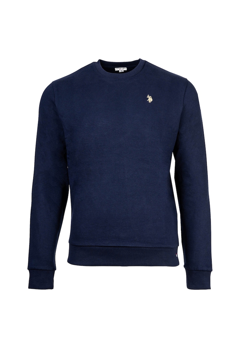 Суитшърт с лого - Тъмносин US Polo Assn