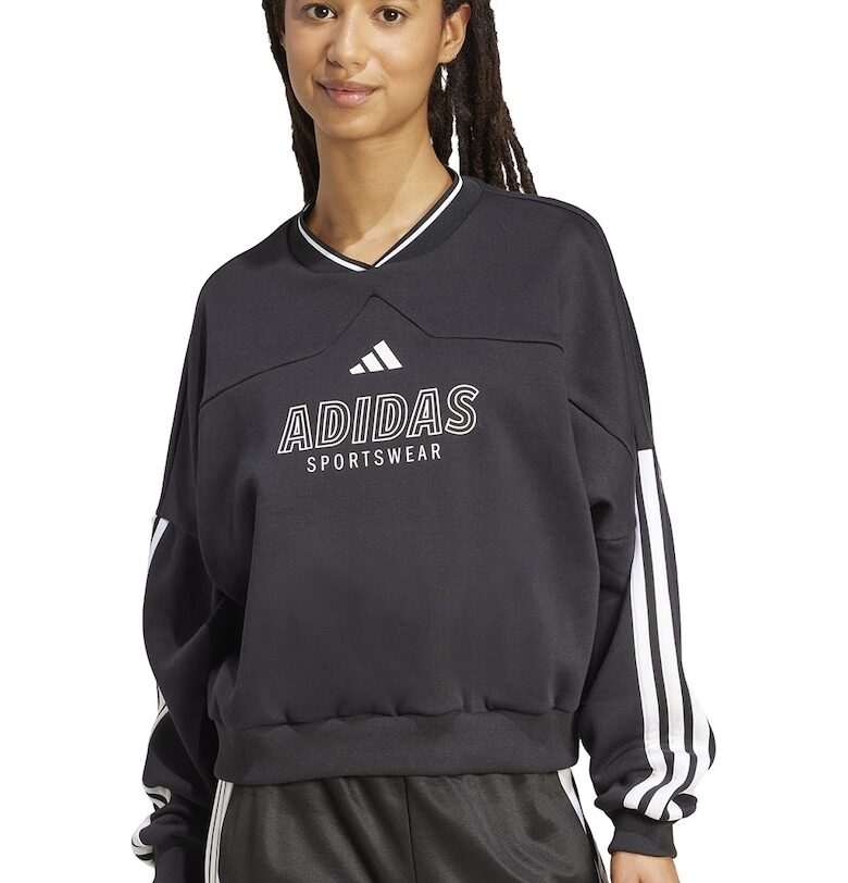 Суитшърт с лого - Черен adidas Sportswear