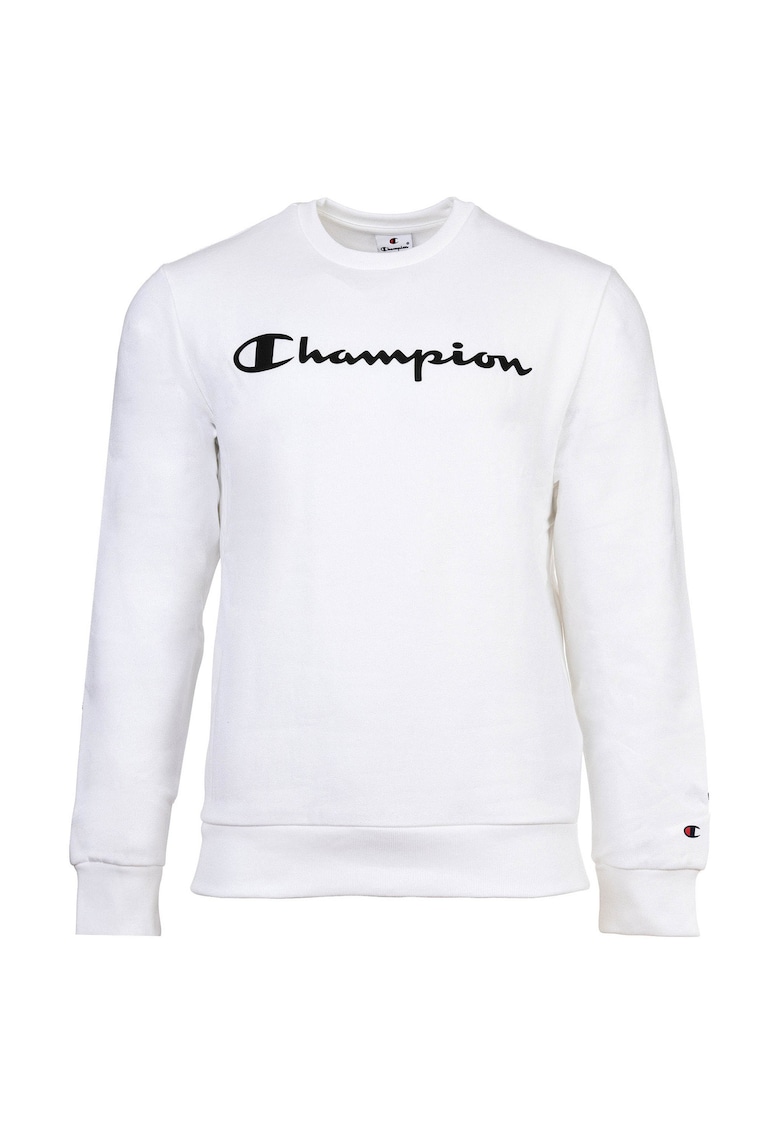 Суитшърт с лого на гърдите - Бял Champion